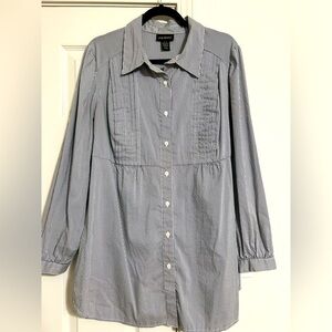 Lane Bryant 14/16 Striped Blouse